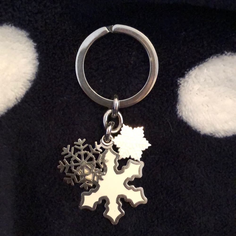 Snowflake Coach Keychain